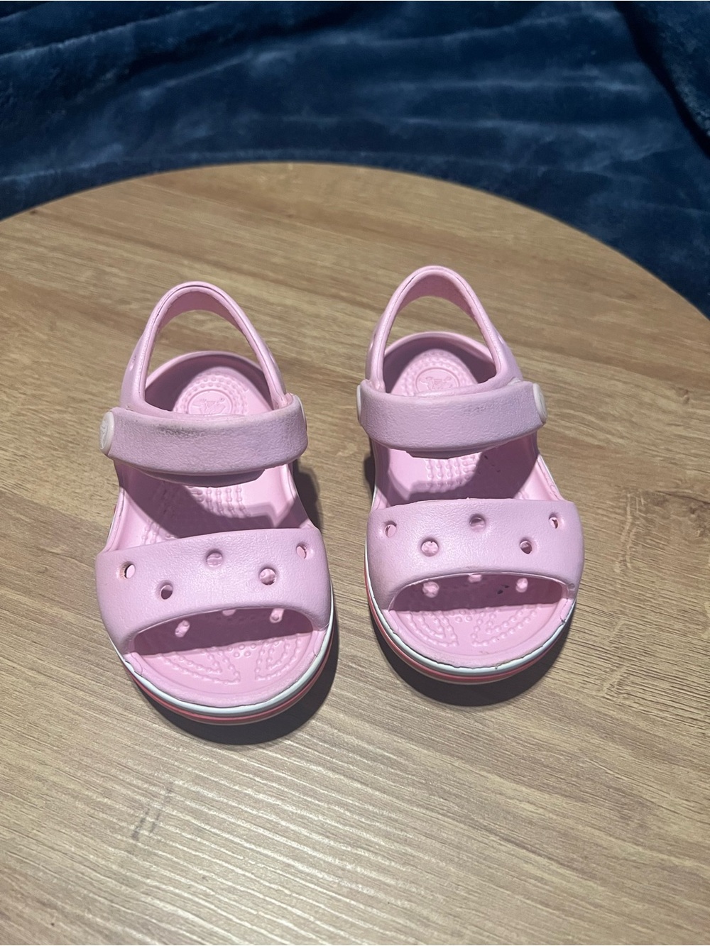 CROCS Toddler Pink Slingback Sandals